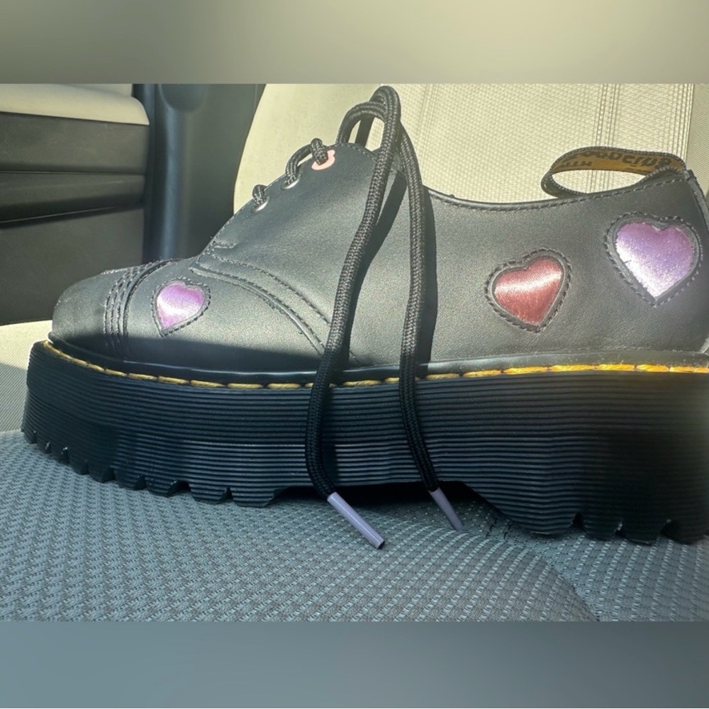 Dr. Martens platform oxfords